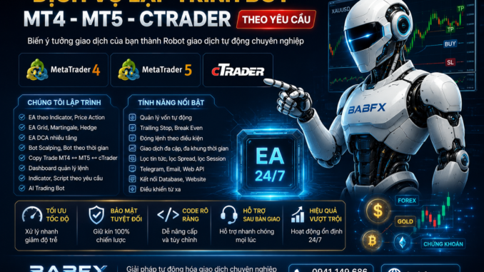Lập trình Bot MT5 theo yêu cầu